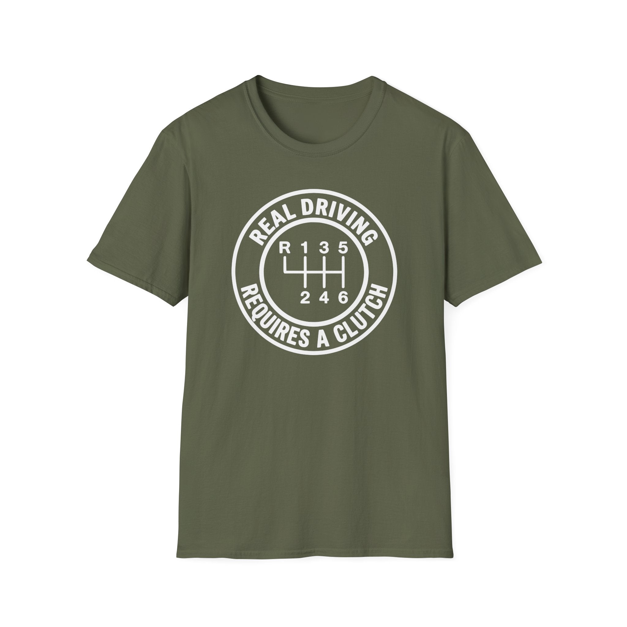 Real Driving Requires A Clutch T-Shirt