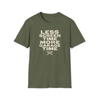Less Screen Time More Garage Time T-Shirt
