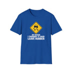 But Officer I Thought It Said Leave Rubber T-Shirt