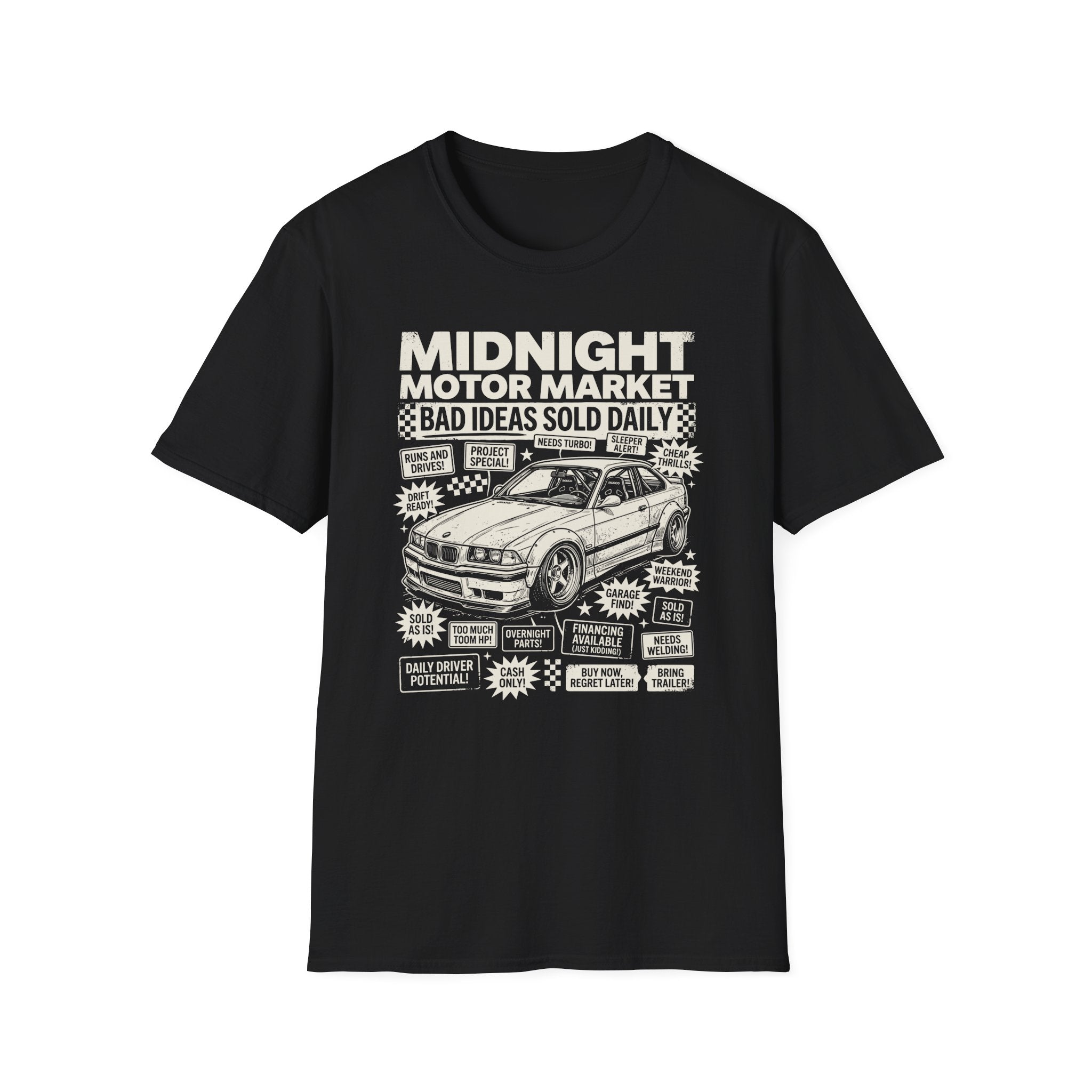 Midnight Motor Market T-Shirt
