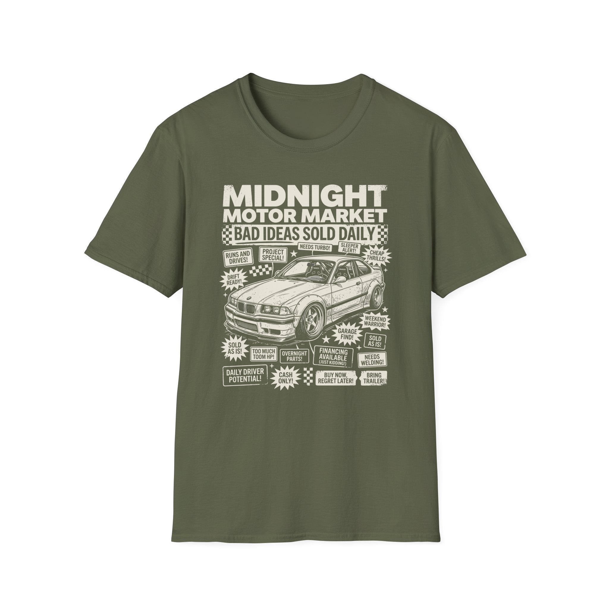 Midnight Motor Market T-Shirt