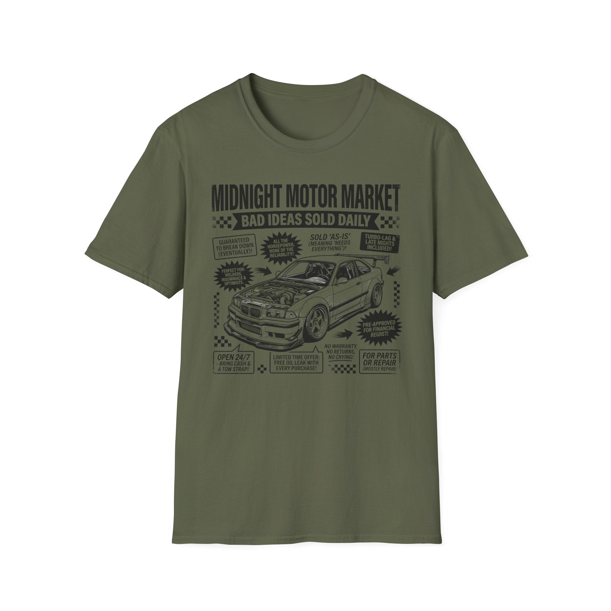 Midnight Motor Market T-Shirt