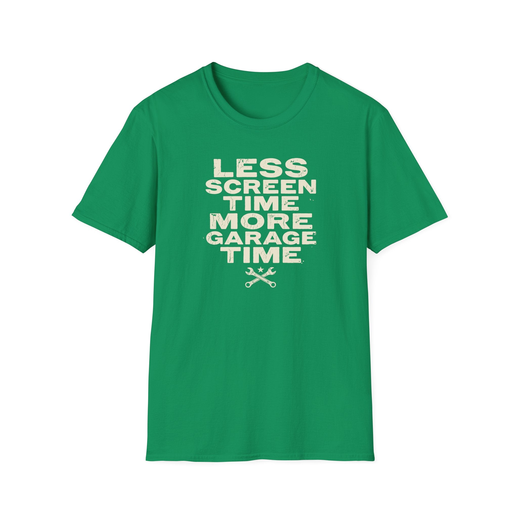 Less Screen Time More Garage Time T-Shirt