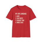 Car Guy's Love Language T-Shirt
