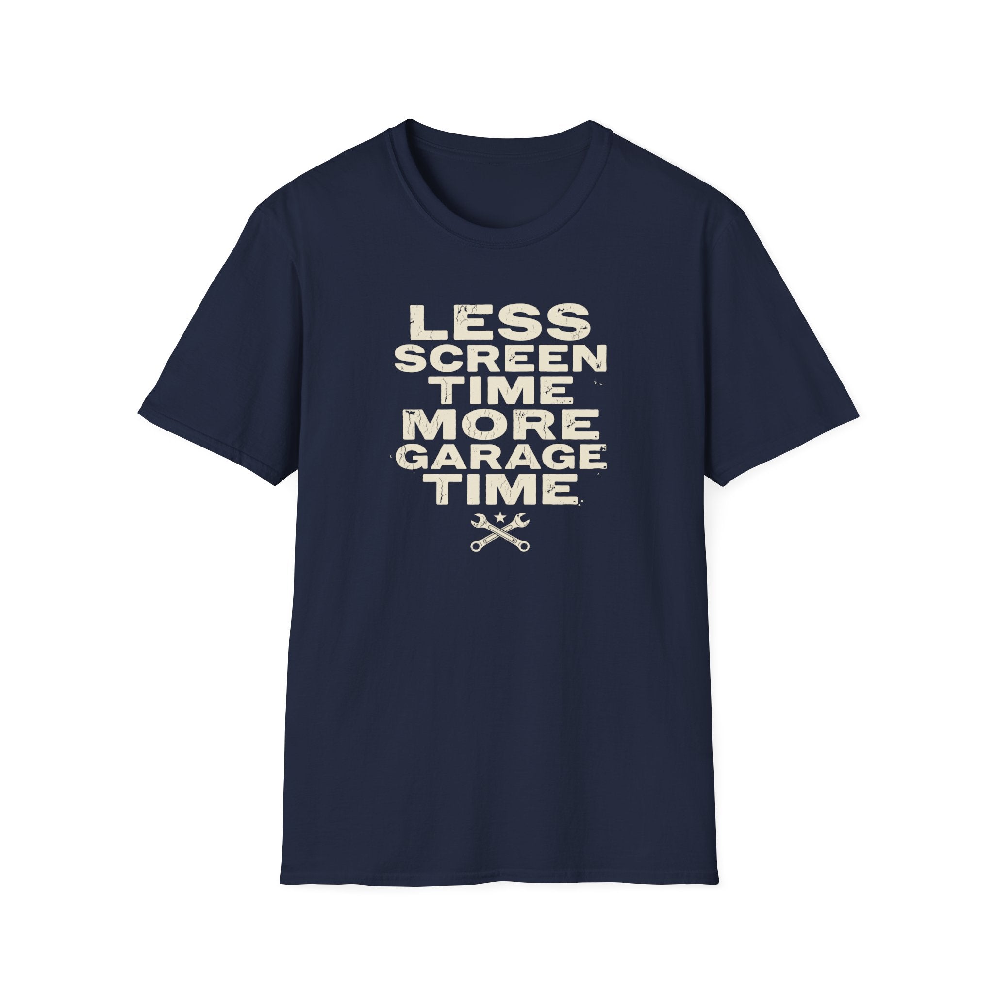 Less Screen Time More Garage Time T-Shirt