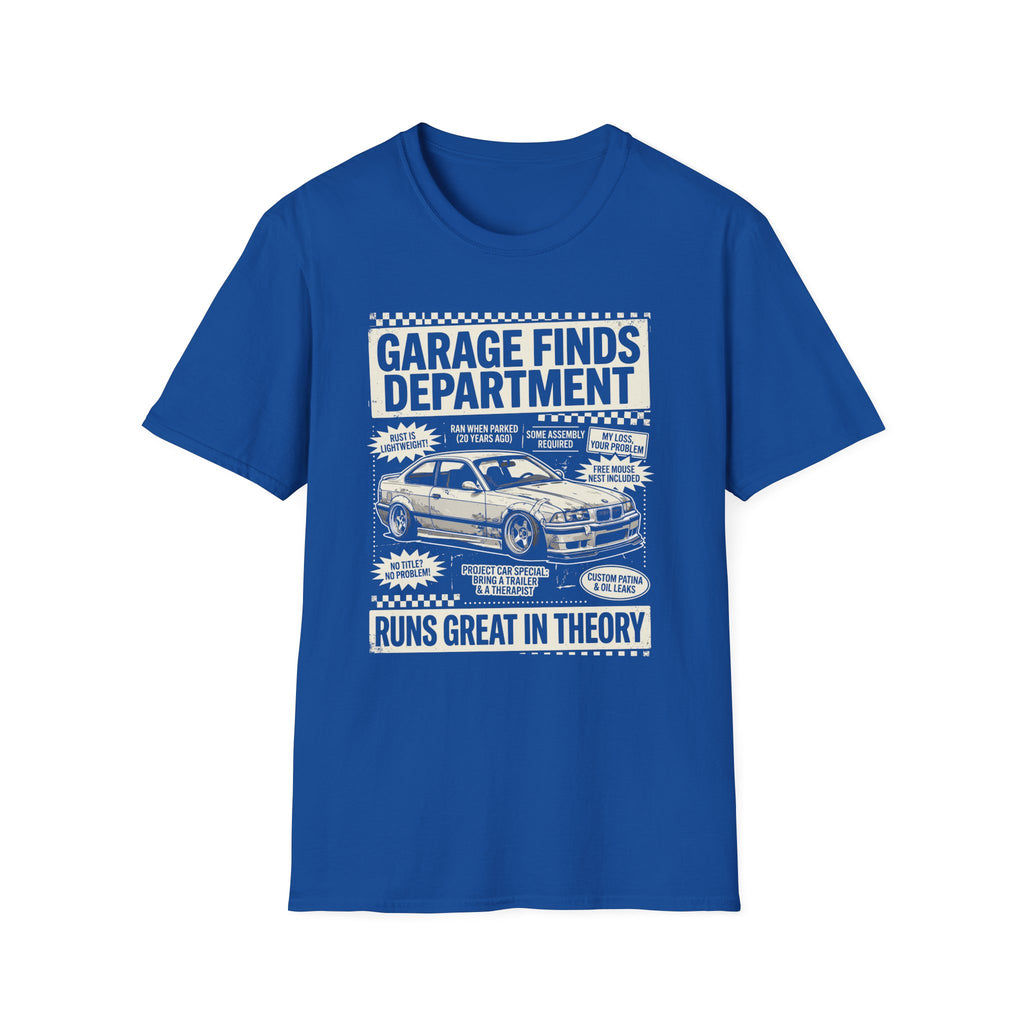 Garage Finds Department T-Shirt