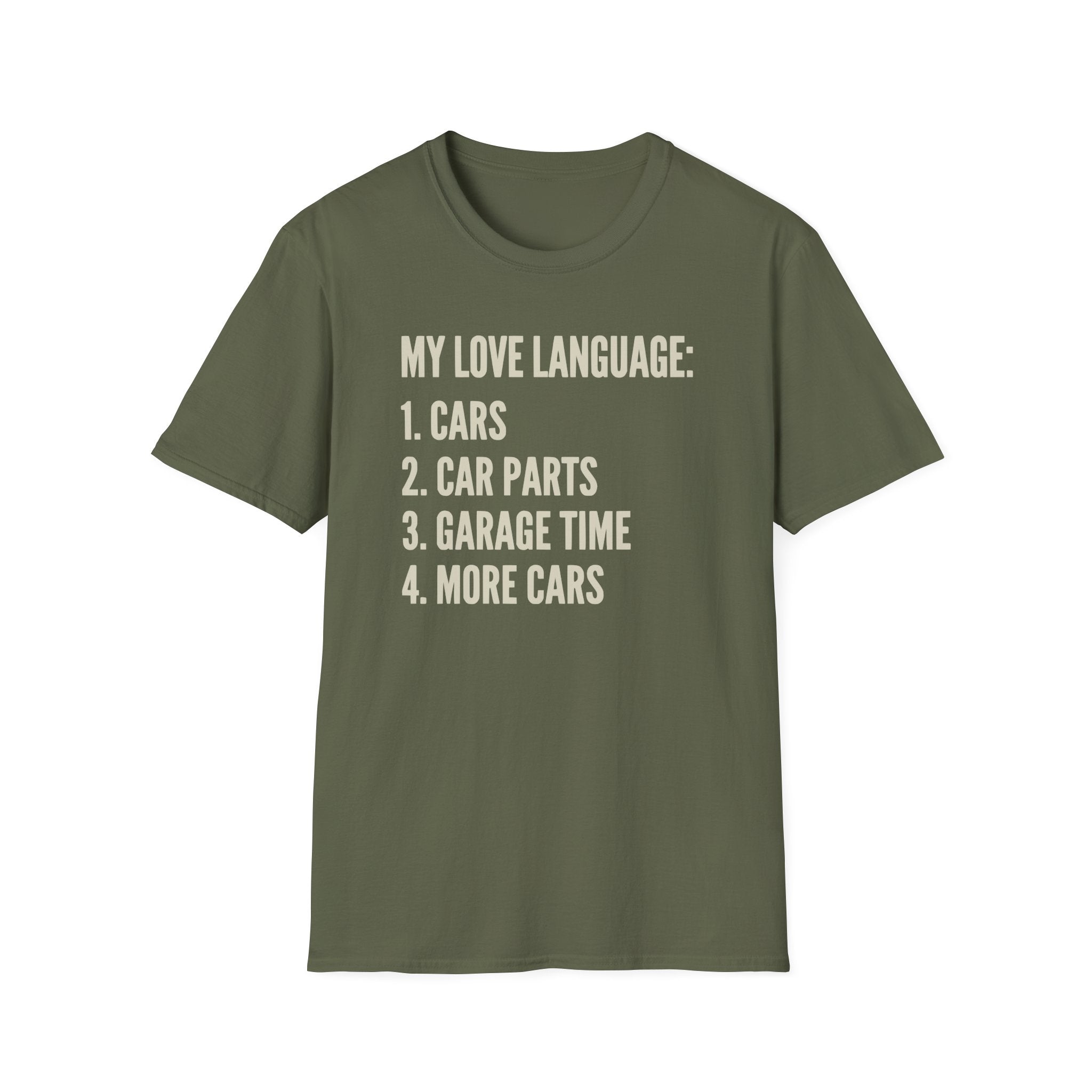 Car Guy's Love Language T-Shirt