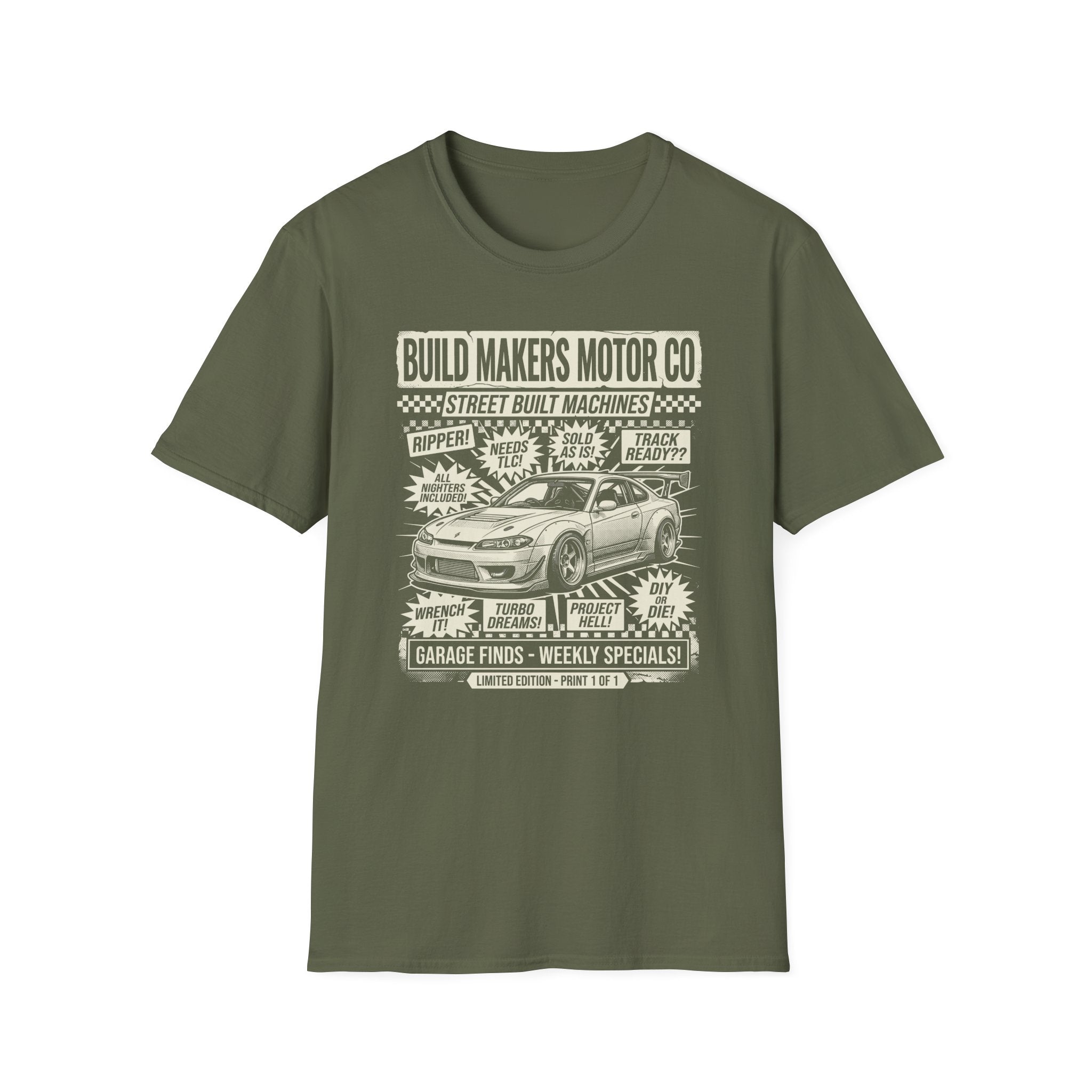 Build Makers Motor T-Shirt