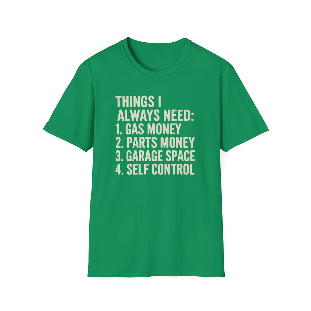 Car Guy Needs T-Shirt
