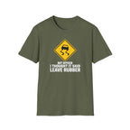 But Officer I Thought It Said Leave Rubber T-Shirt