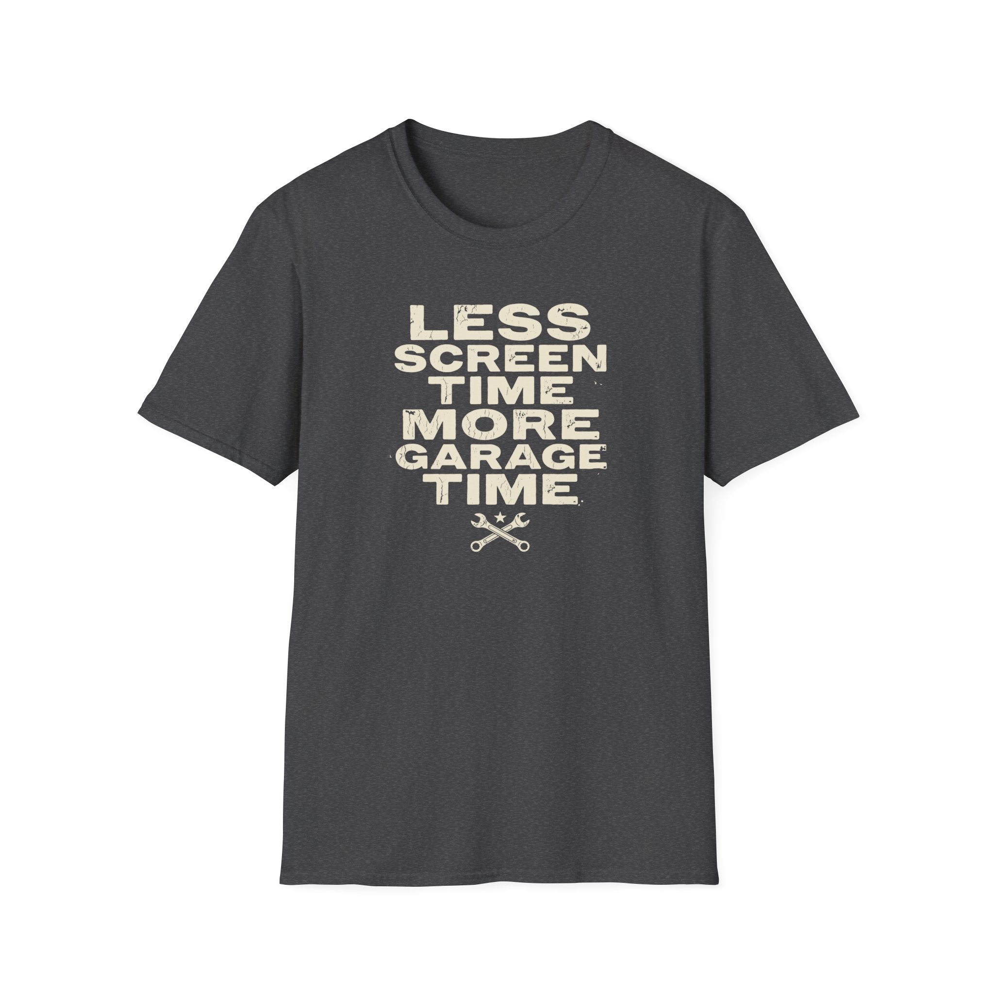 Less Screen Time More Garage Time T-Shirt