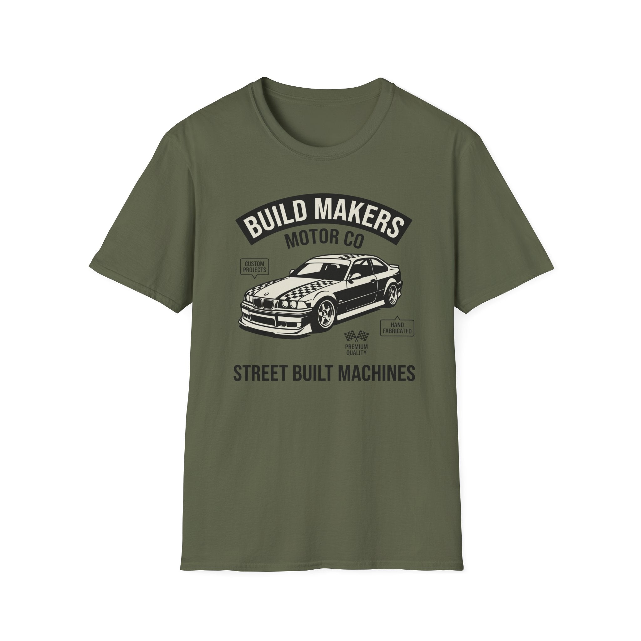 Build Makers Motor Co T-Shirt