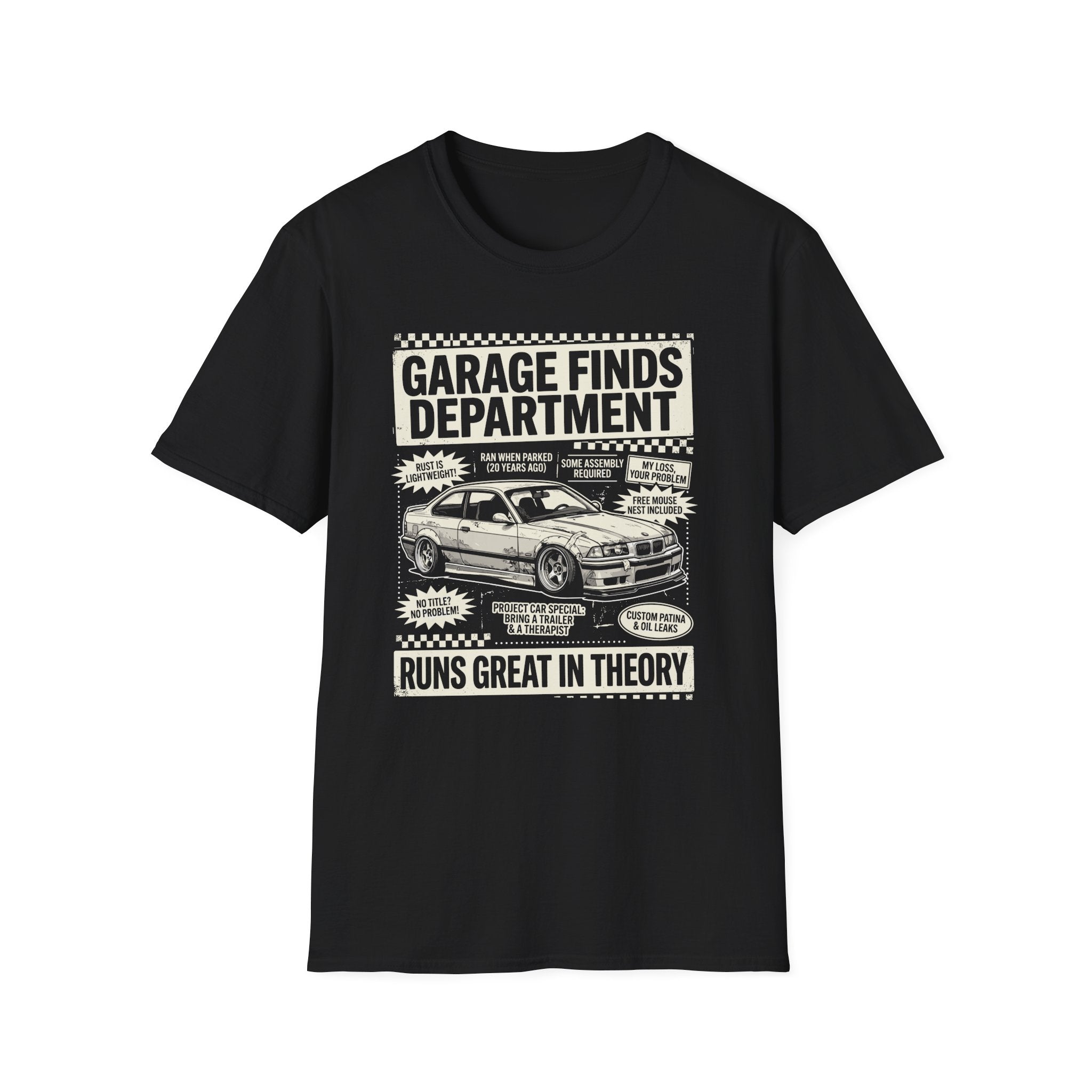 Garage Finds Department T-Shirt