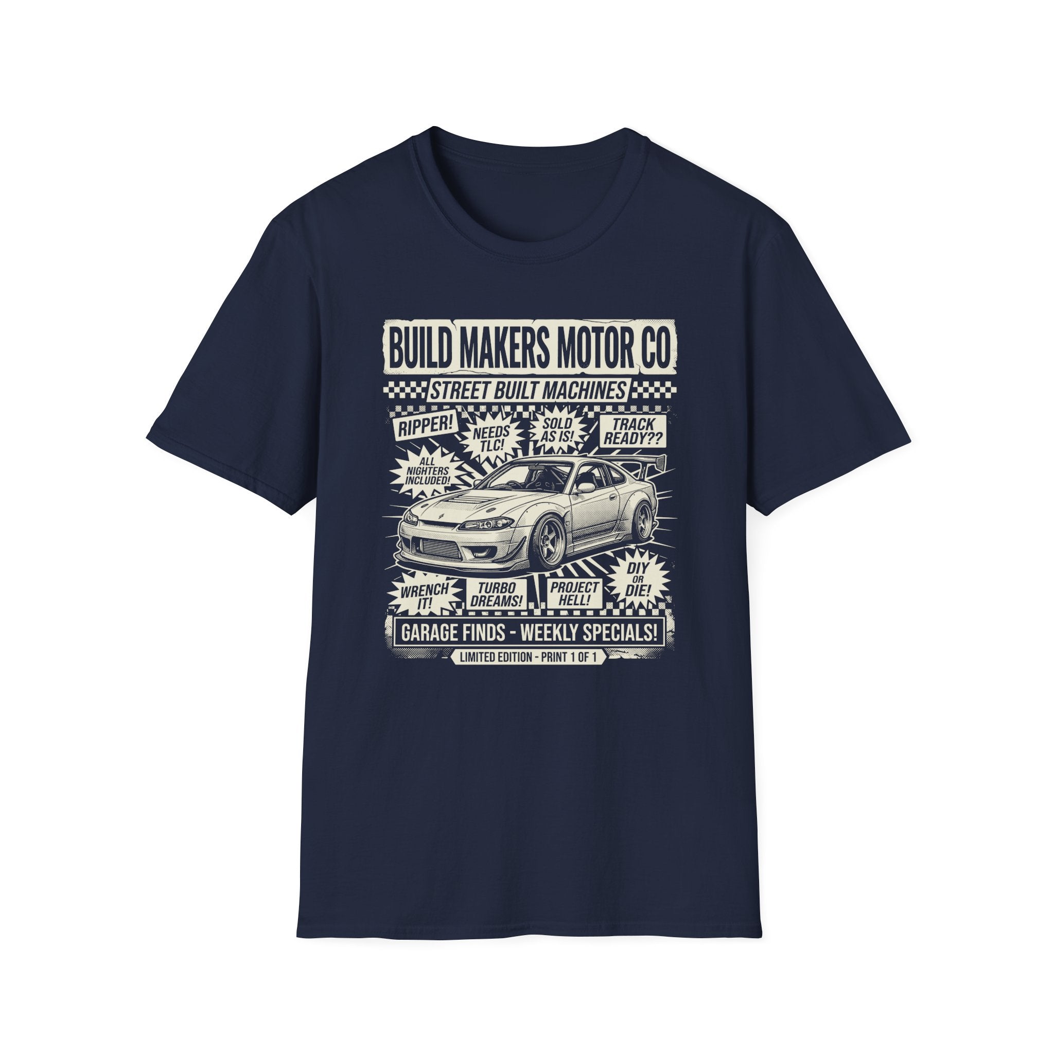 Build Makers Motor T-Shirt