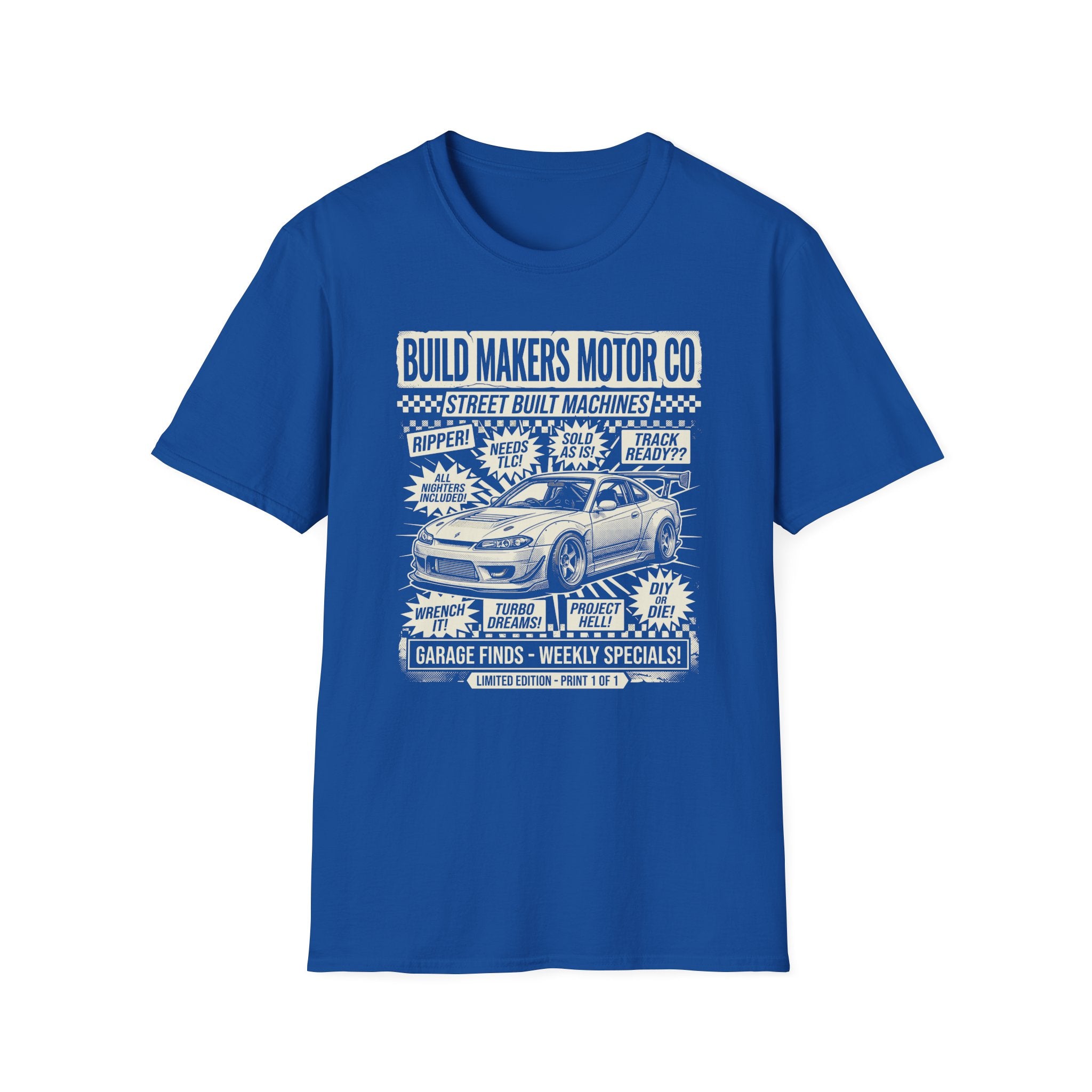 Build Makers Motor T-Shirt