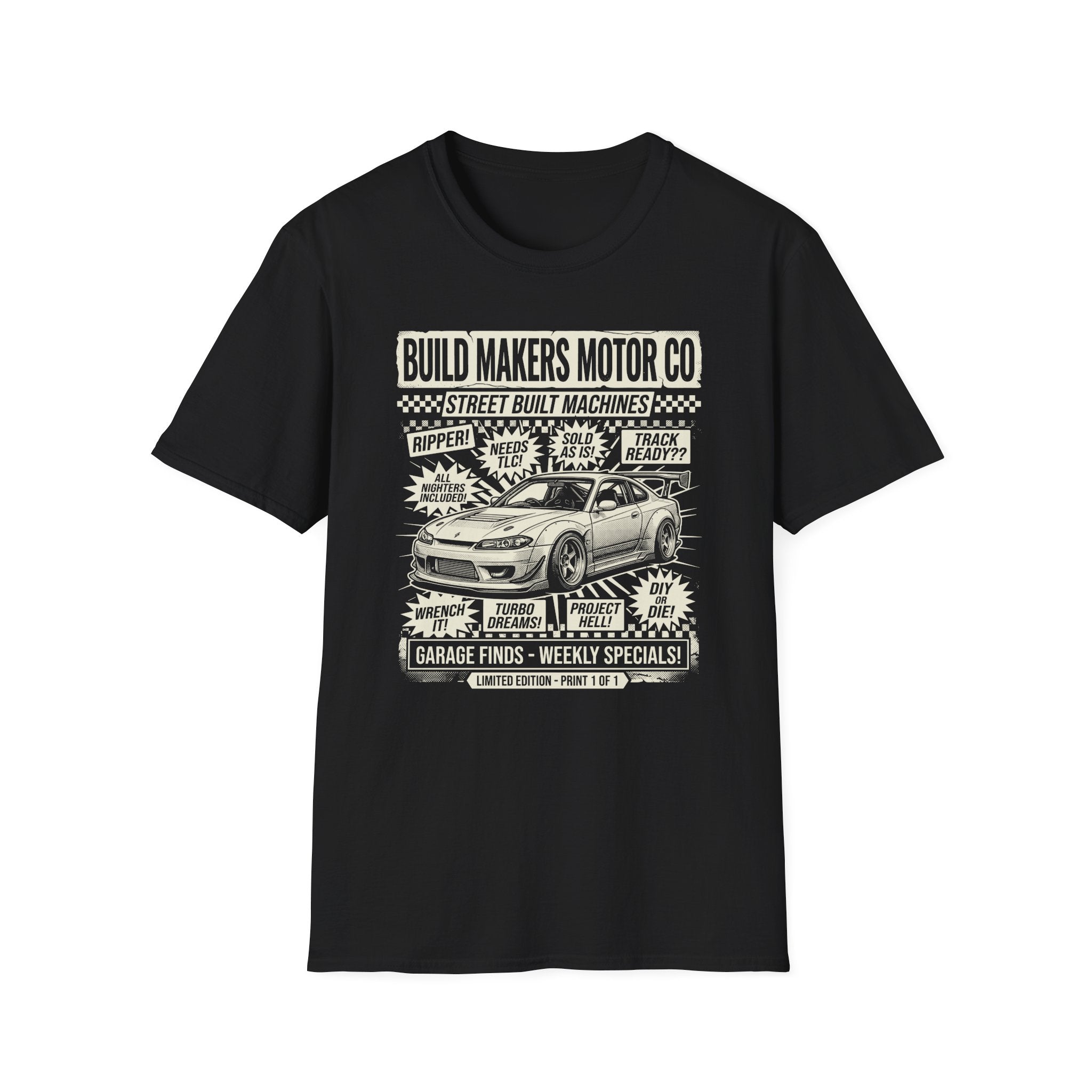 Build Makers Motor T-Shirt