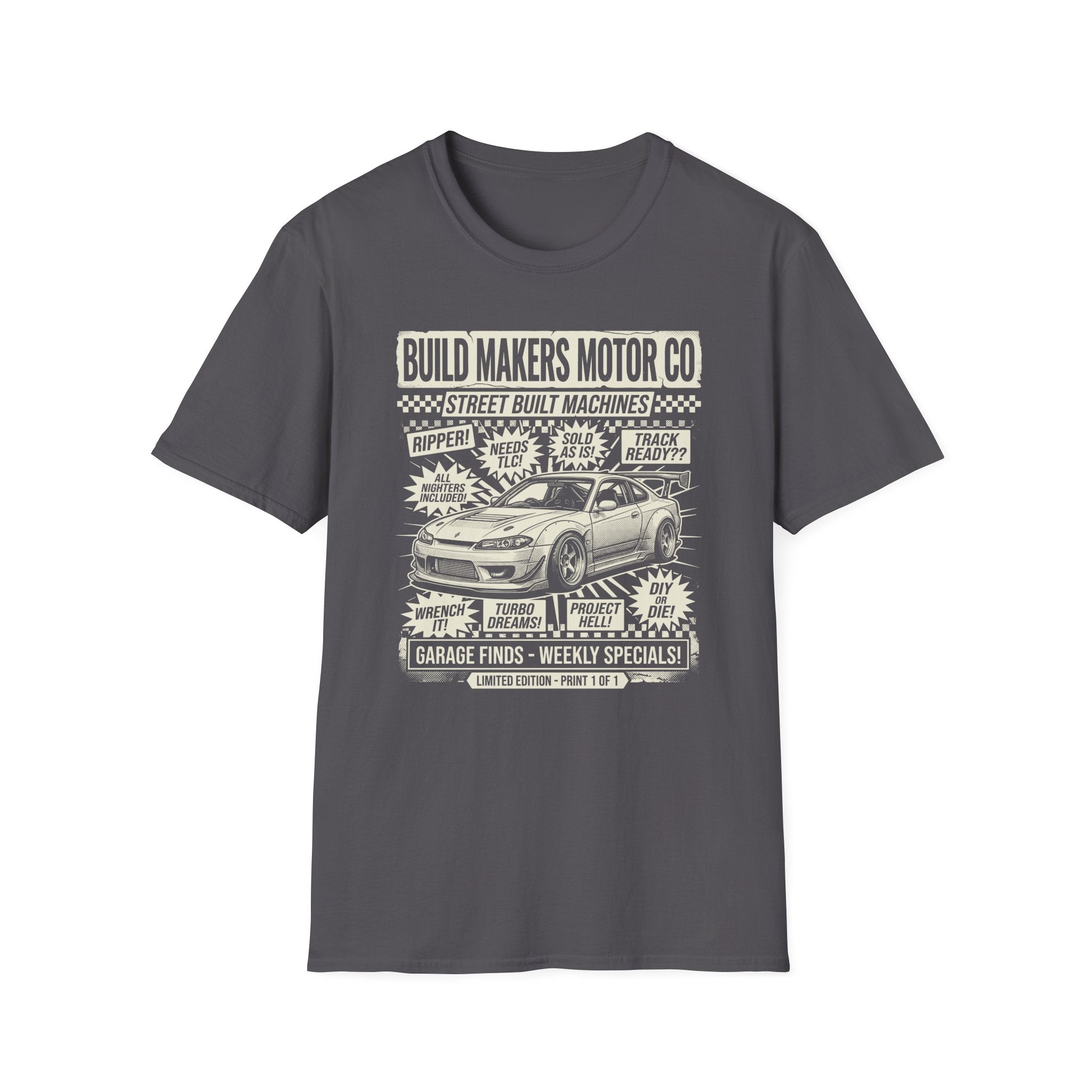 Build Makers Motor T-Shirt