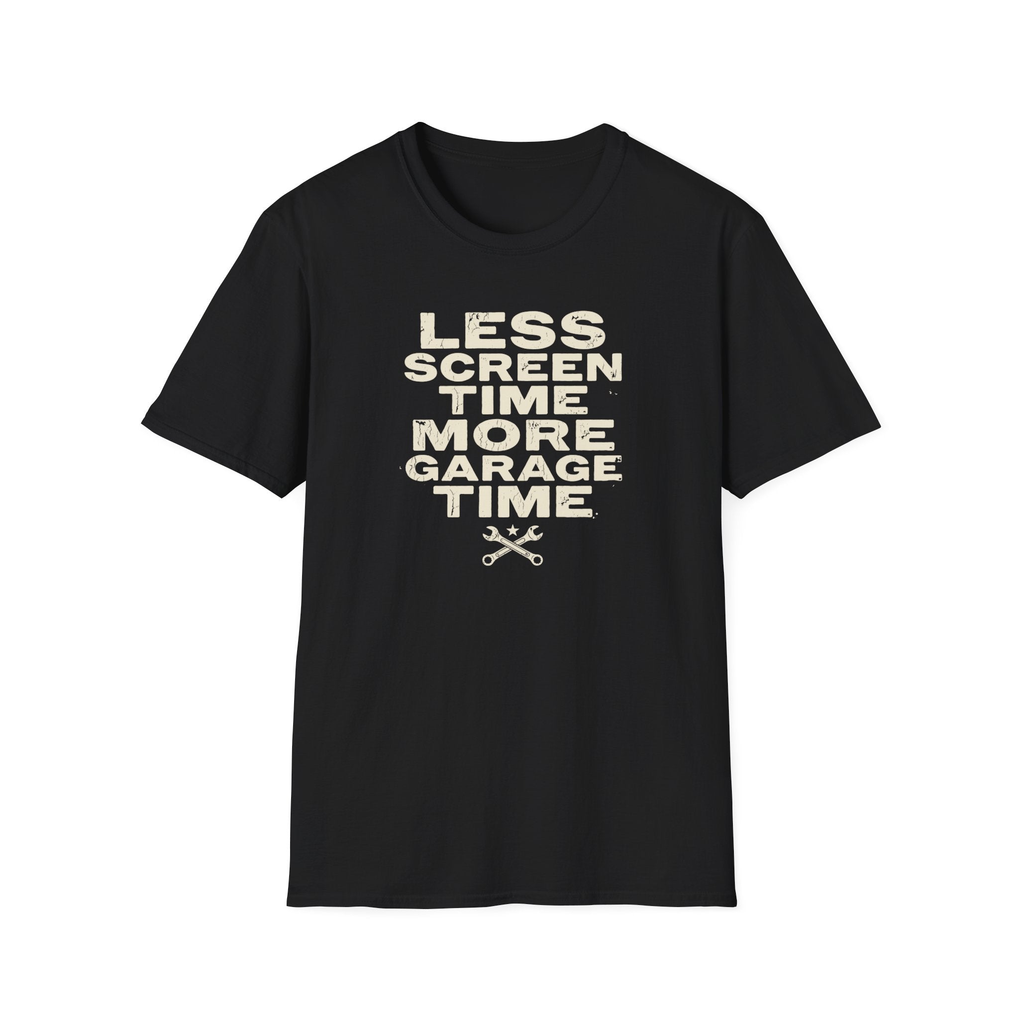 Less Screen Time More Garage Time T-Shirt