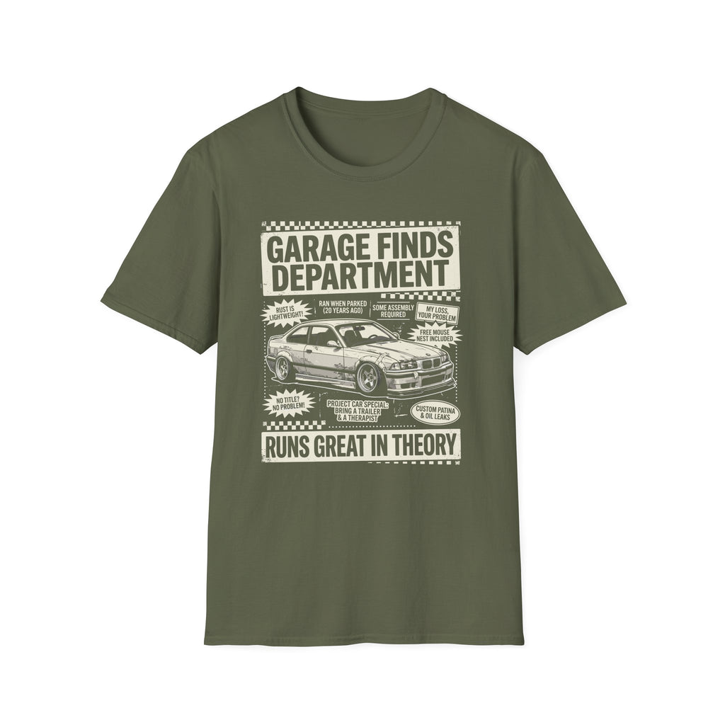Garage Finds Department T-Shirt